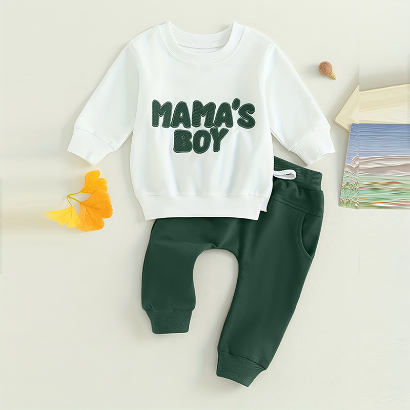 Ensemble 2 pièces sweatshirt t-shirt pantalon jogging garçon