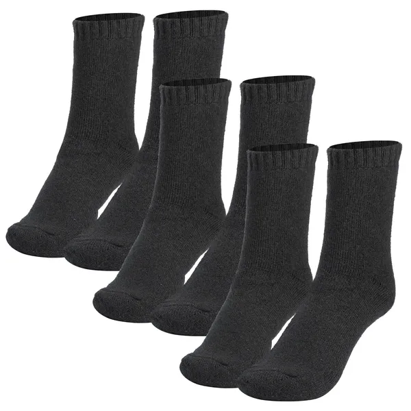 3 paires chaussettes laine thermales homme hiver