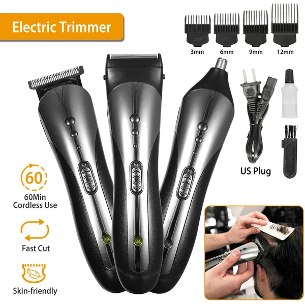 Tondeuse cheveux homme rechargeable rasoir barbe
