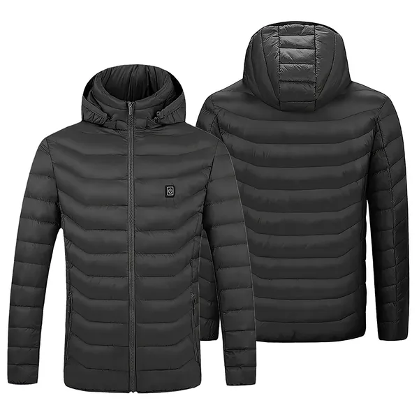 Veste chauffante électrique 8 zones