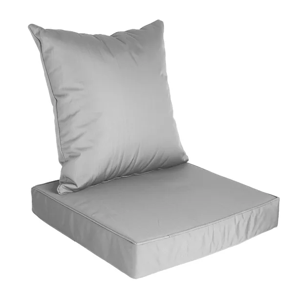 Coussin patio imperméable mobilier extérieur, housse amovible