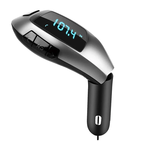 Transmetteur FM sans fil auto chargeur USB mains-libres