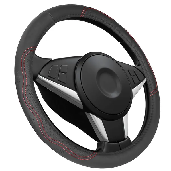 Housse volant universel 14,5-15 po fibre cuir