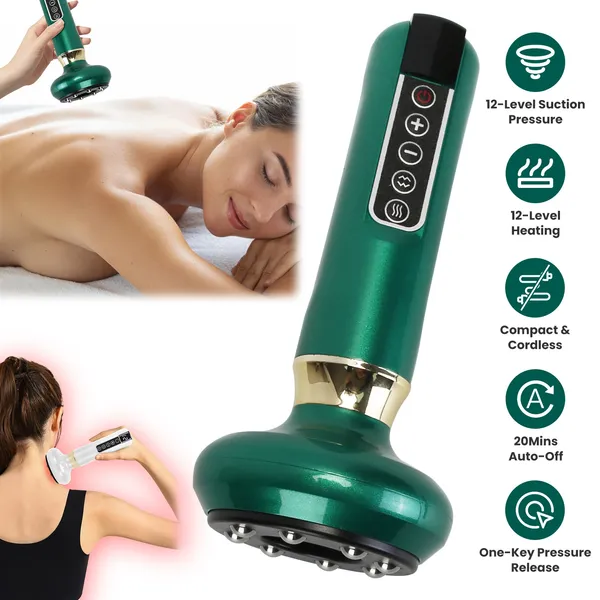 Masseur anti-cellulite vacuum cupping 12 modes GPCT5424