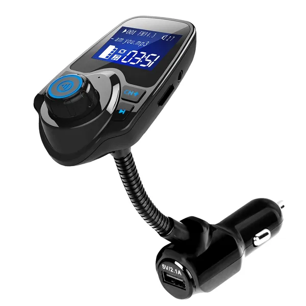 Transmetteur FM auto charge USB mains-libres