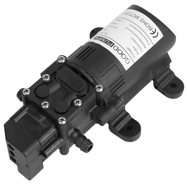 Pompe eau 12V 123PSI 100W 5.5L/min VR/camping