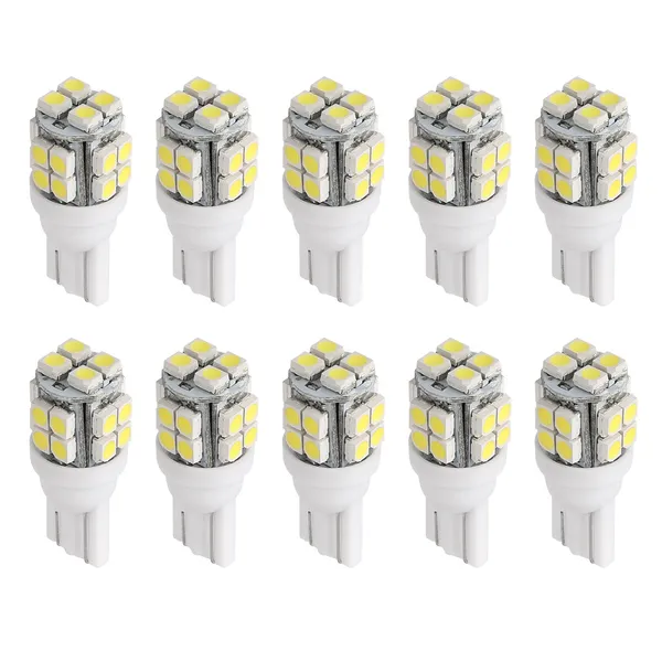 Ampoule LED T10 12V 10pcs dôme intérieur