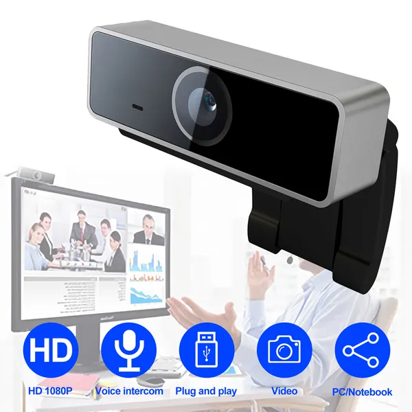 5 Core Webcam FHD 1080P USB autofocus microphone