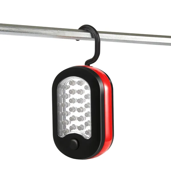 Lampe de travail 27 LED magnétique crochet camping urgence