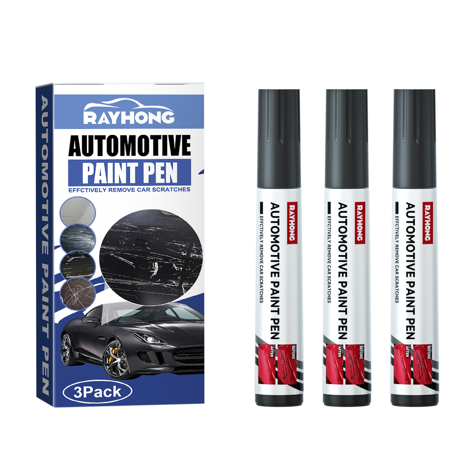 Stylo retouche peinture Rayhong réparation dommages