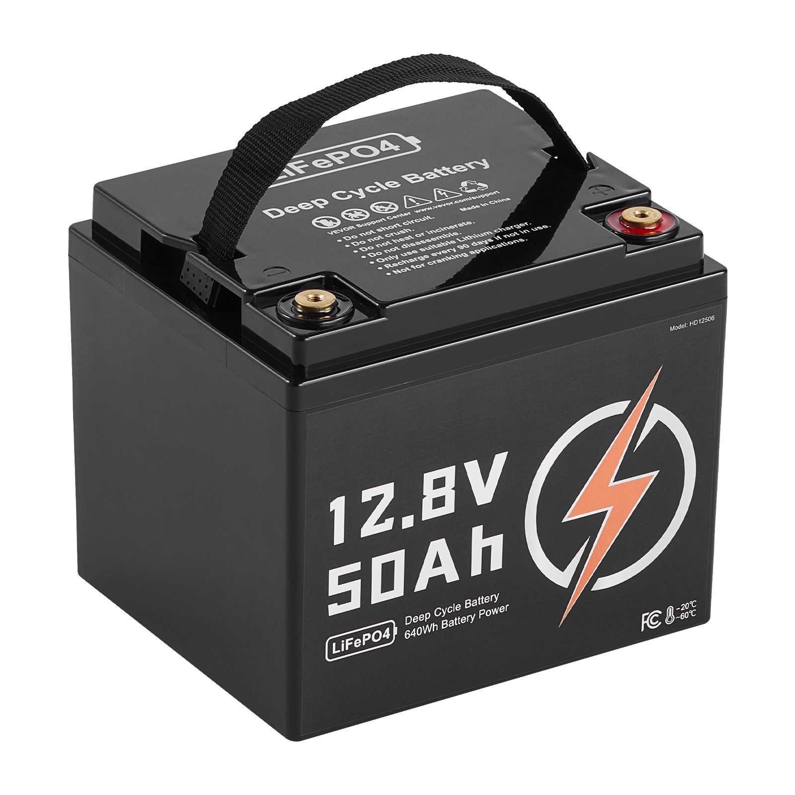 Batterie LiFePO4 12V 50Ah pour VR