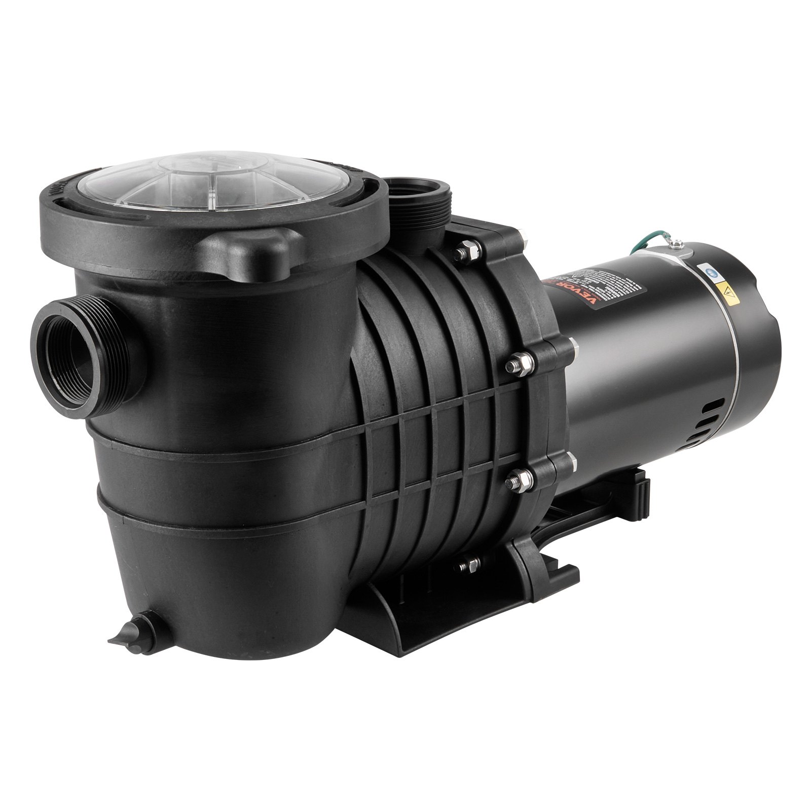 Pompe piscine hors-sol 1HP 80 GPM 110V/240V 3450RPM filtre