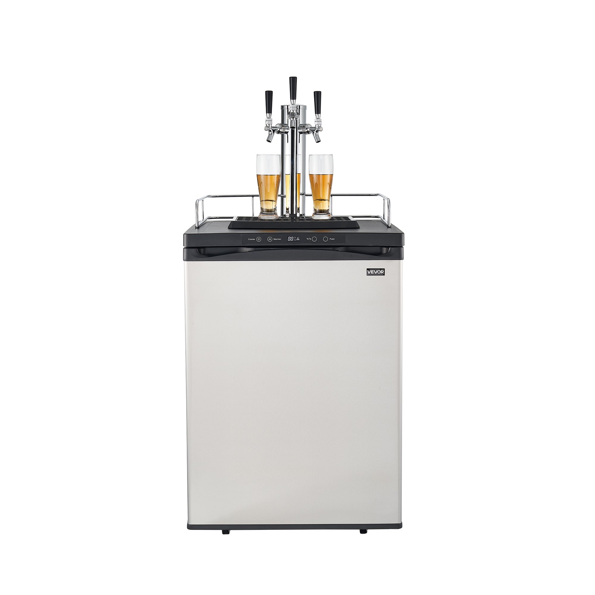 Distributeur bière kegerator CO2 triple robinet 162L