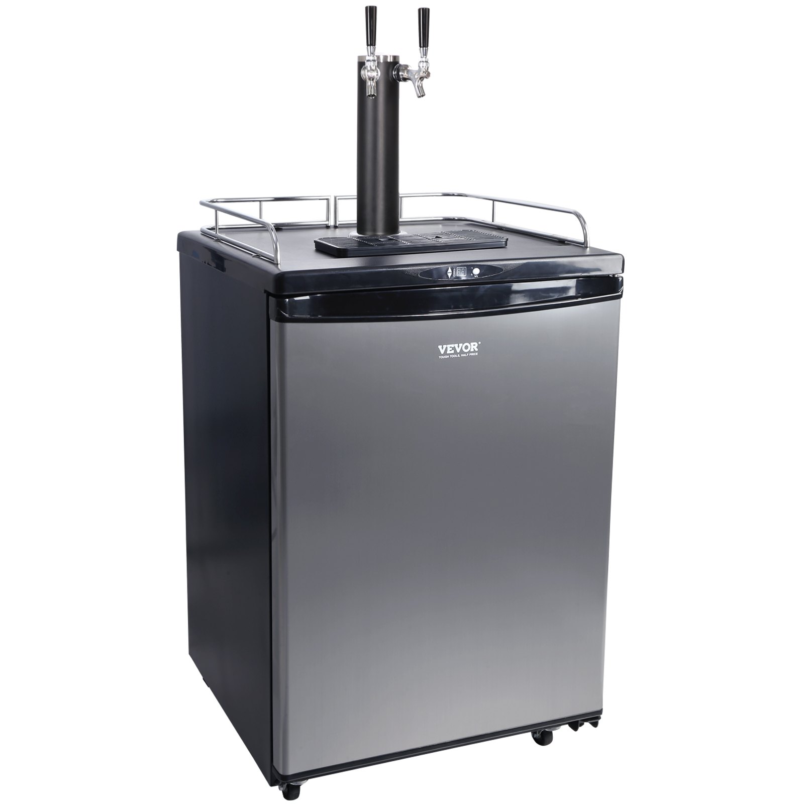 Distributeur bière dual robinet 1/6 1/4 1/2 barils noir