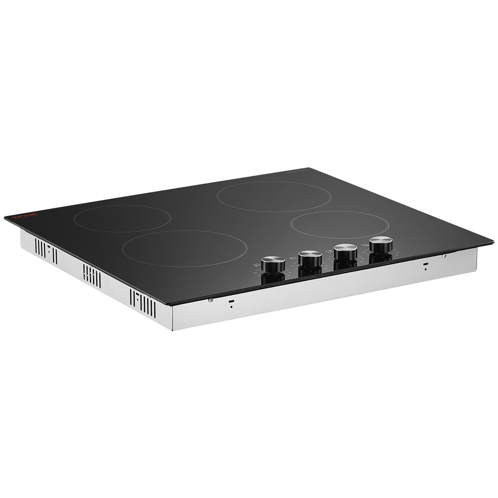 Cuisinière électrique céramique 4 foyers 23.2x20.5 po