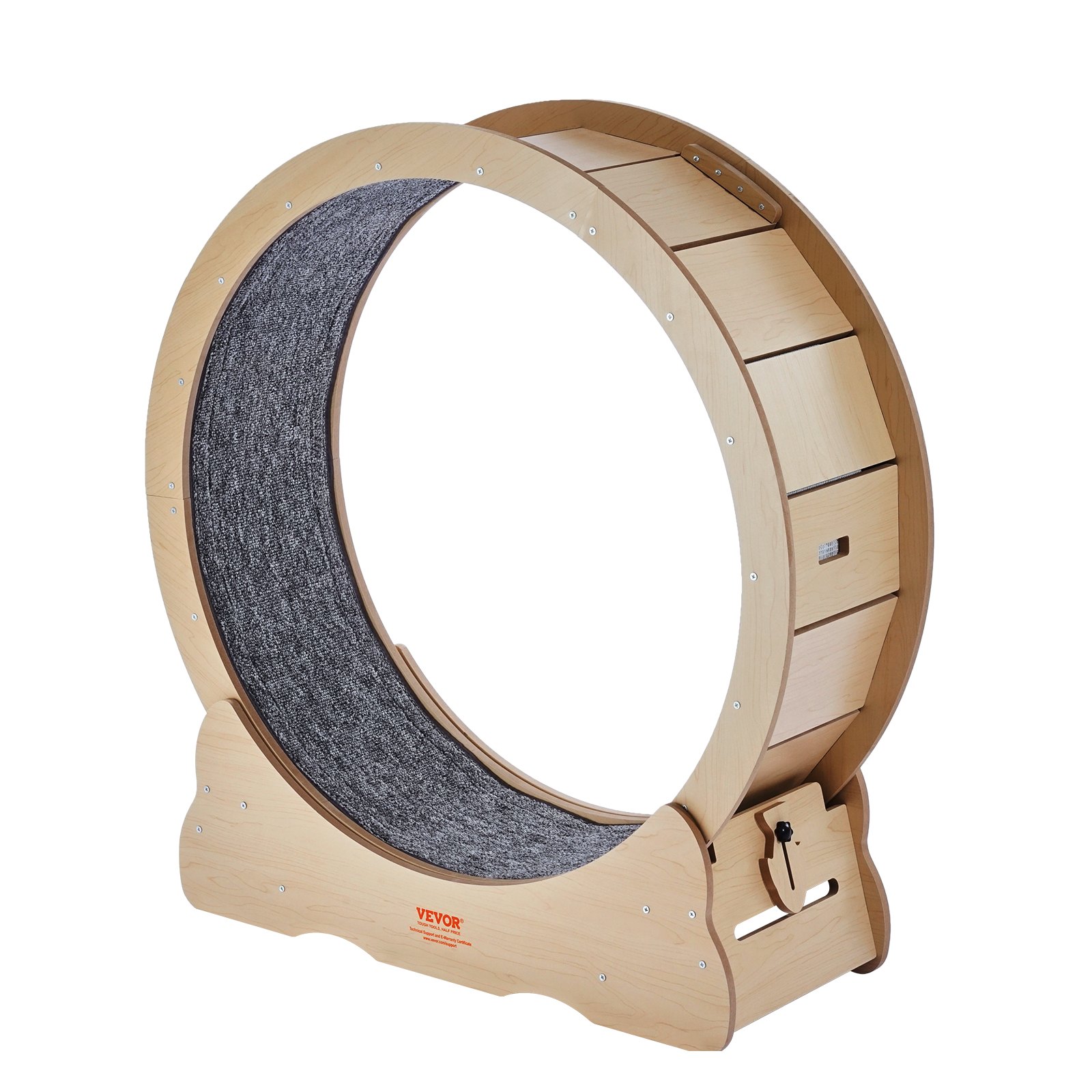 Roue exercice chat 35.8", tapis roulant intérieur