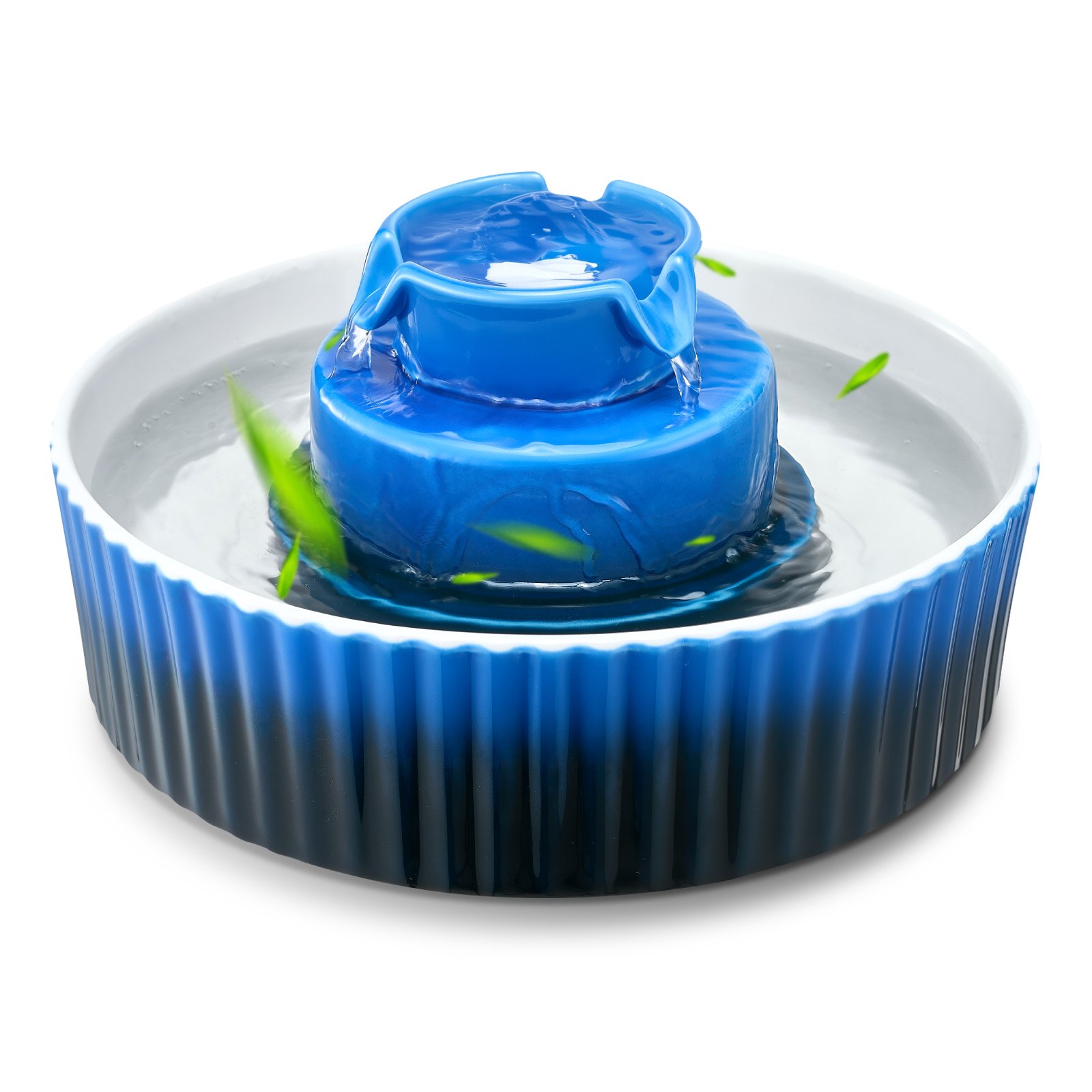Fontaine chat céramique 2.1L - Style cupcake chats/chiens