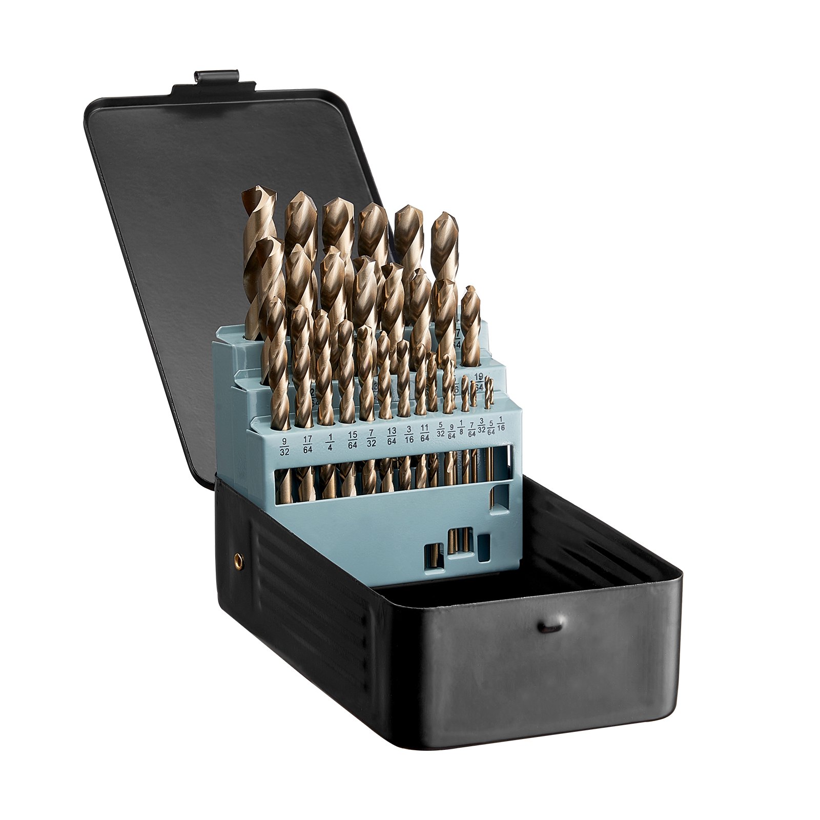 Ensemble forets cobalt 29pc M35 acier rapide