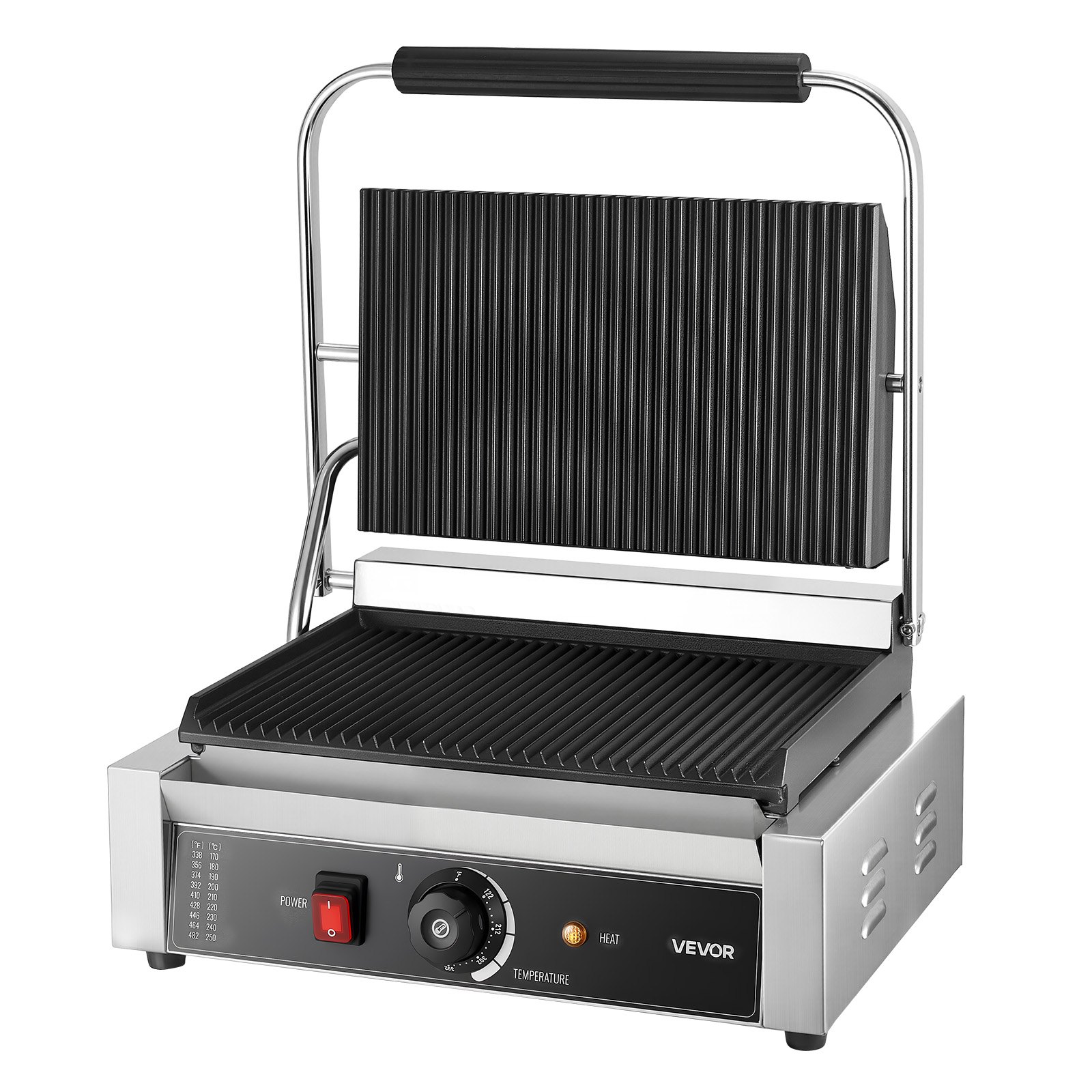 Presse panini électrique commercial 13,5x9,3po