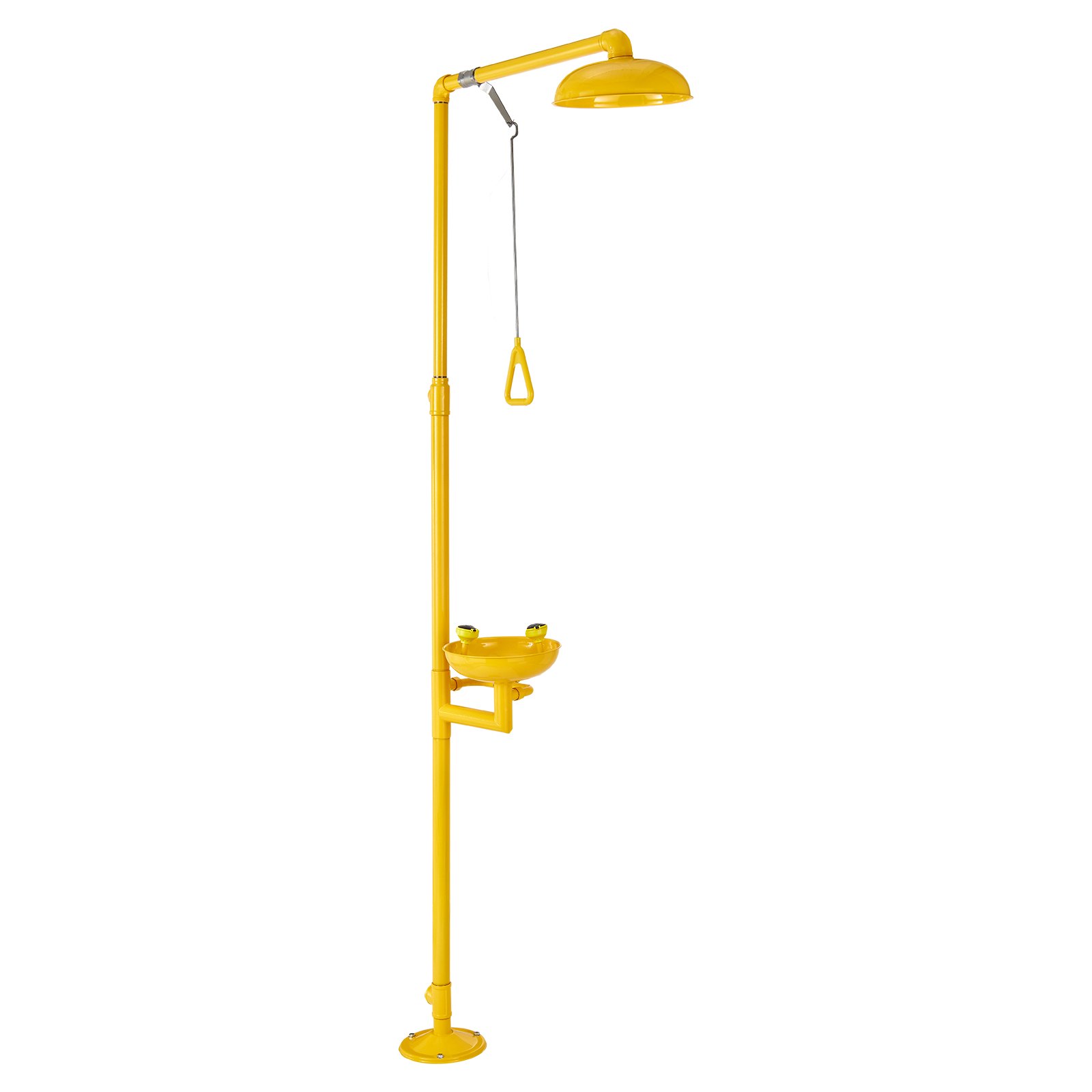 Station douche/oculaire urgence OSHA approuvée jaune