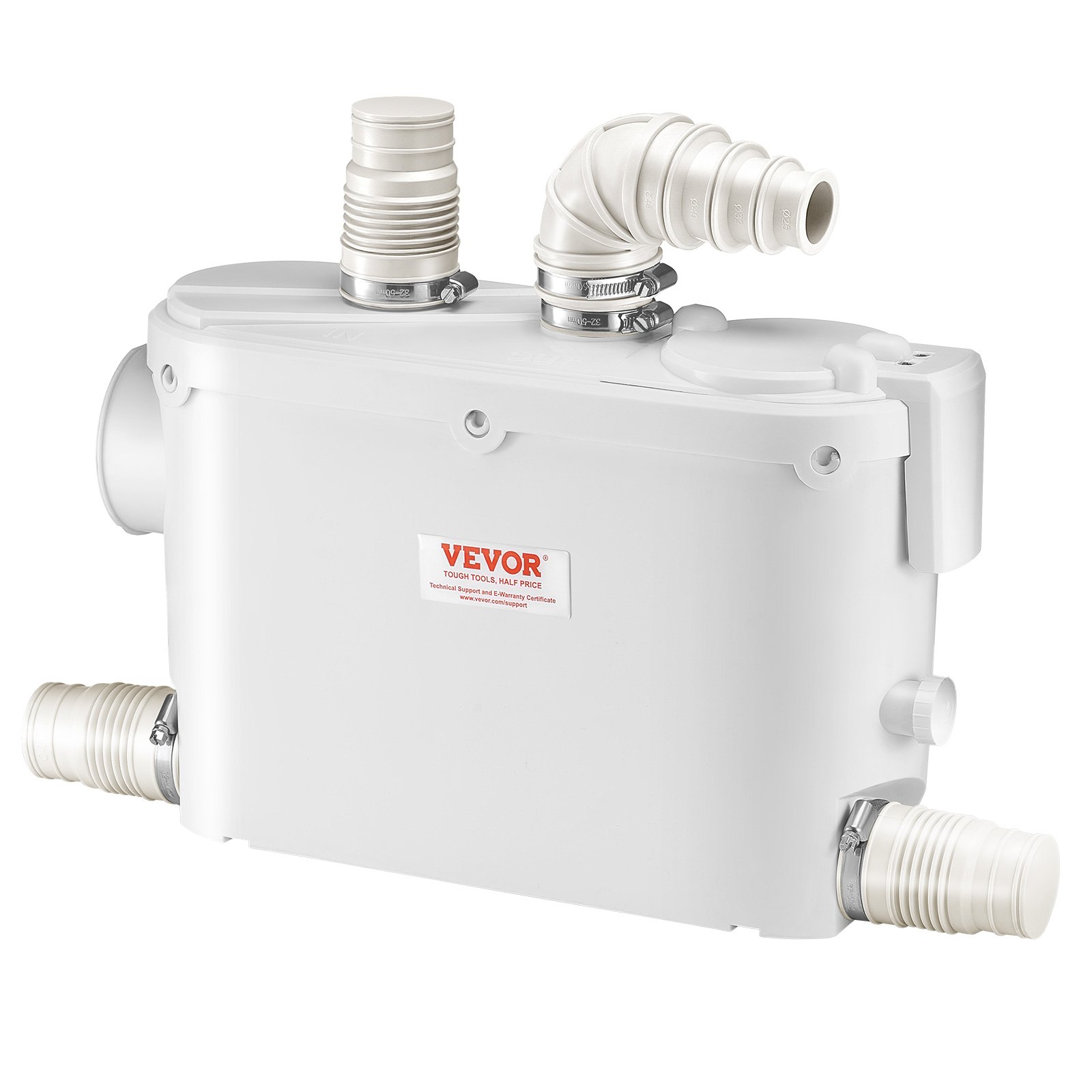 Pompe broyeur 500W 29 GPM pour toilettes suspendues