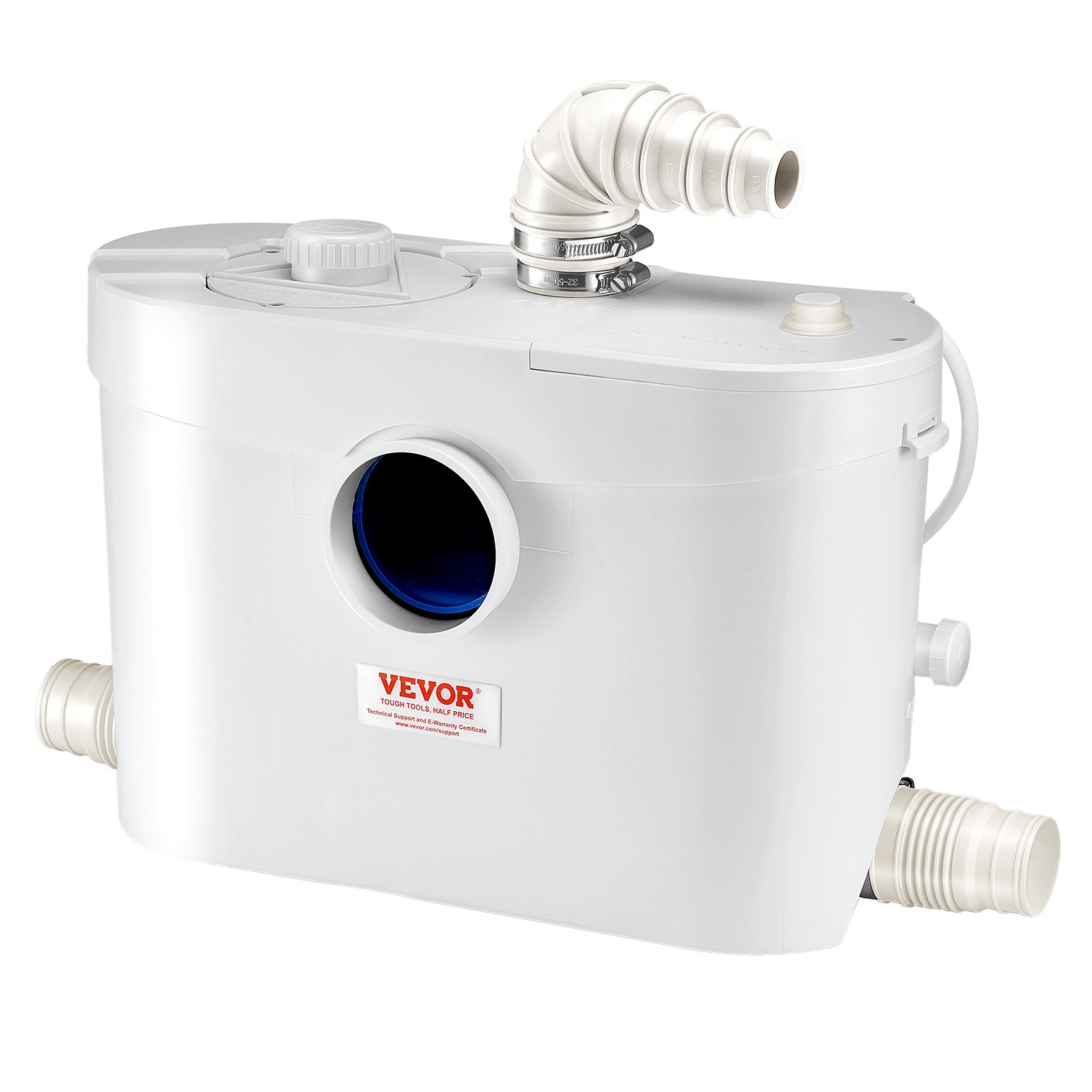 Pompe broyeur 900W 48 GPM 40 pi toilette sous-sol