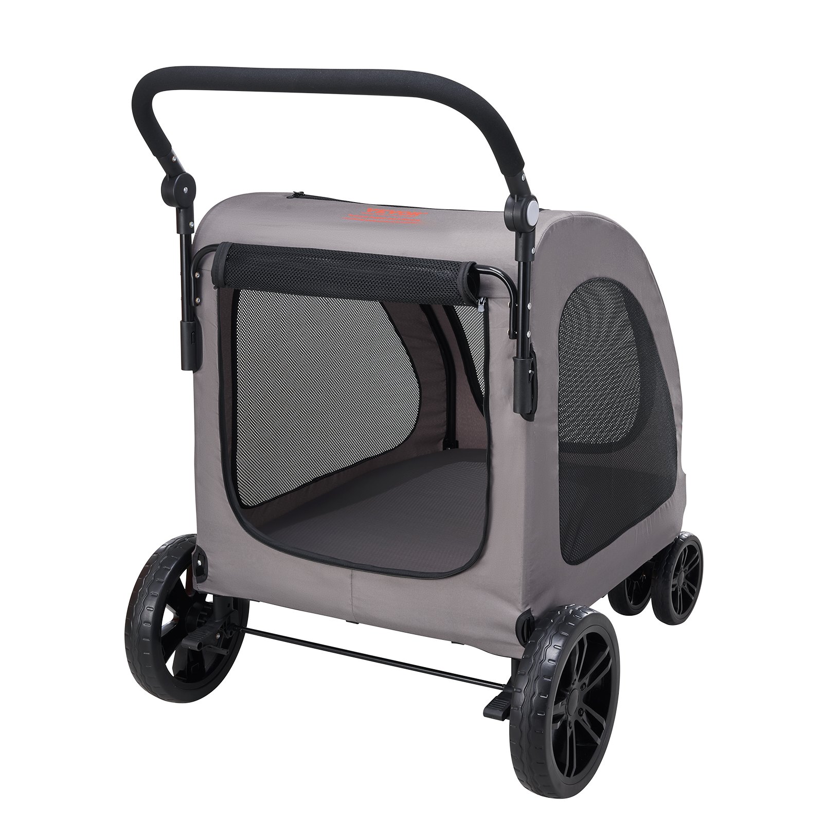 Poussette chien 4 roues 160 lbs portable