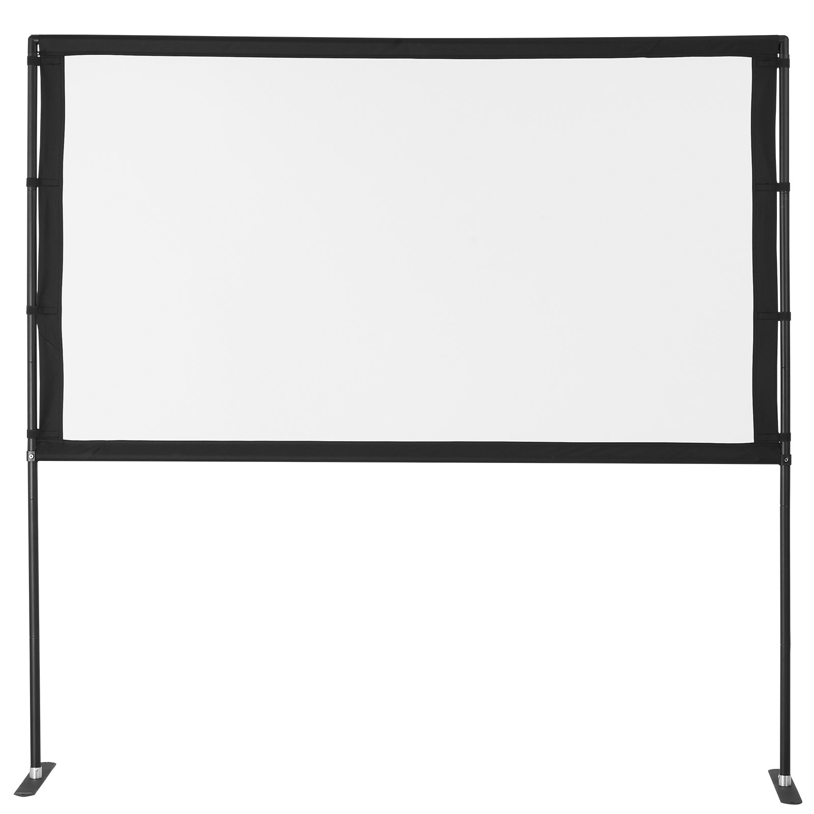Écran de projection 80 po 160° 4K HD 16:9 avec 2 supports