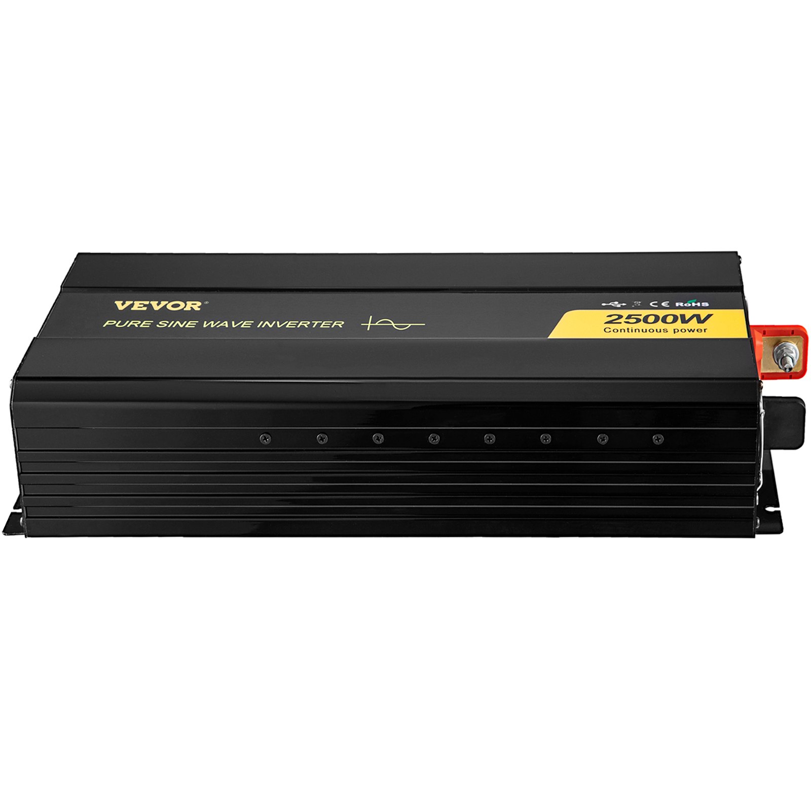 Onduleur sinusoïdale pur 2500W, 12V DC à 120V AC, RV