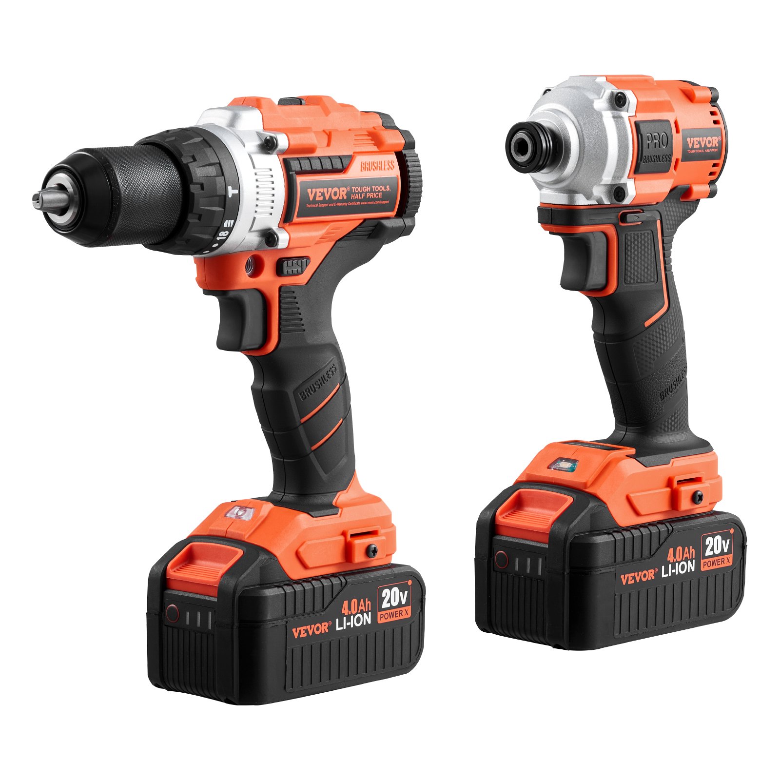 Combo 2 outils 20V max sans fil 4,0Ah