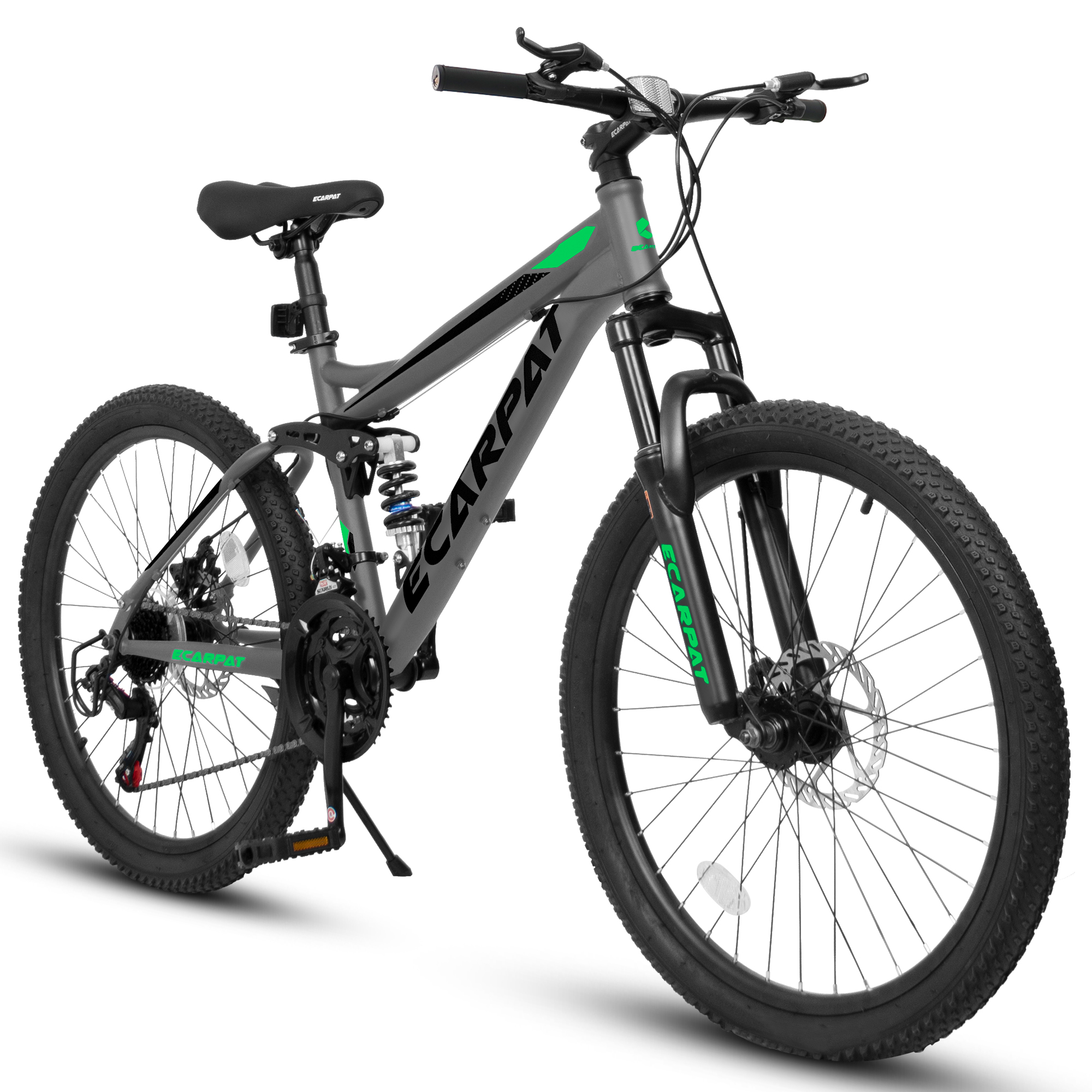 A2460 Vélo montagne 24 po suspension complète 21 vitesses
