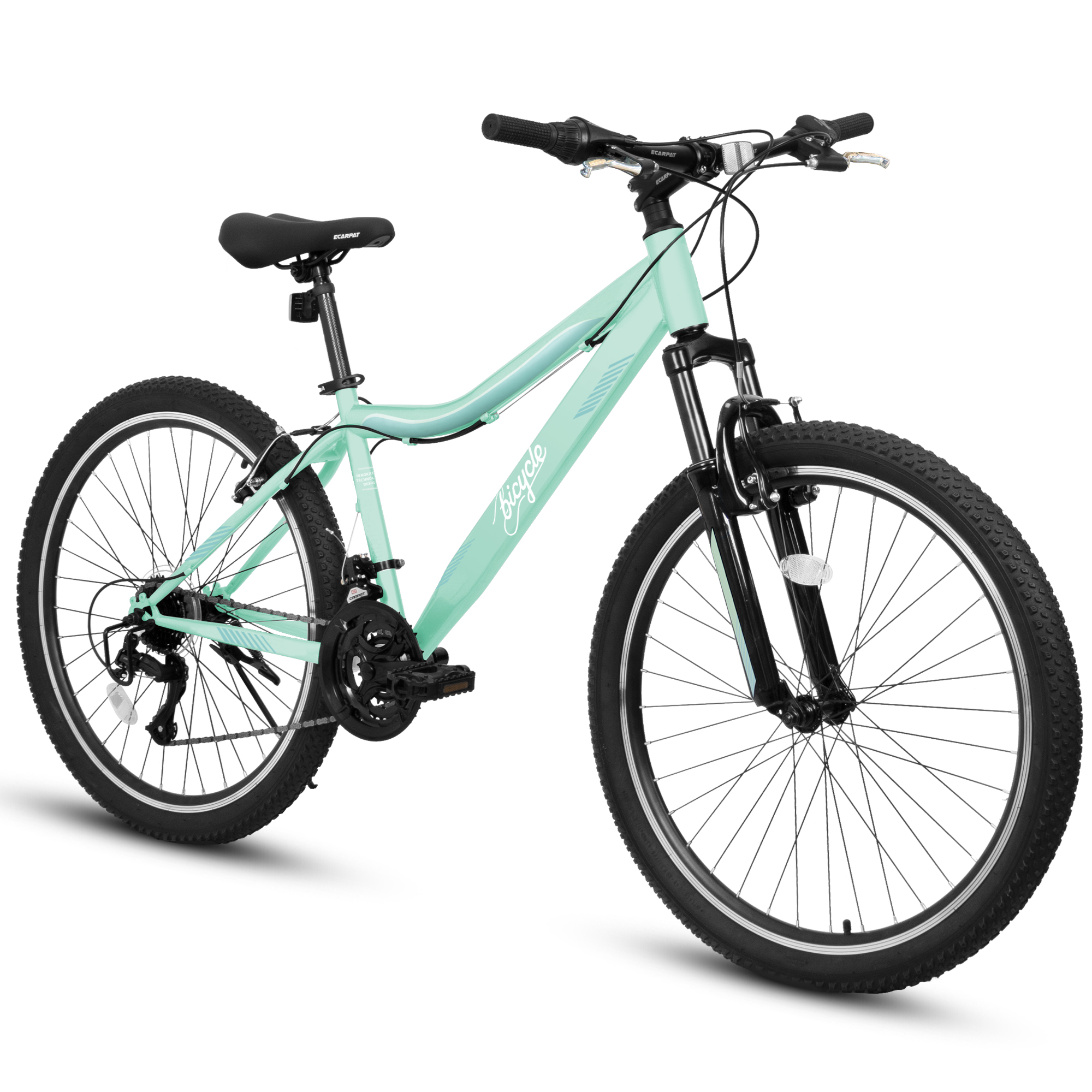 A26208D vélo montagne 24-26po cadre acier 21 vitesses suspension