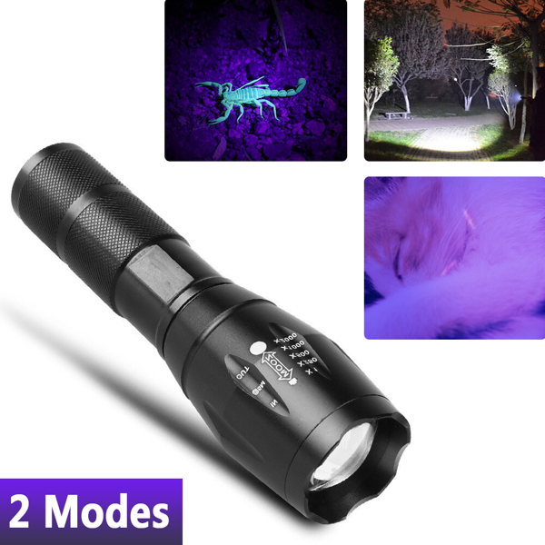 Lampe LED 2-en-1 ultraviolette blanc inspection TK TMEU