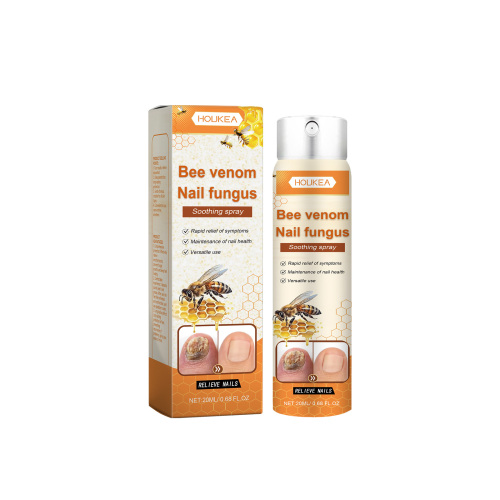 Houkea Spray soin ongles venin d'abeille - Hydrate et illumine