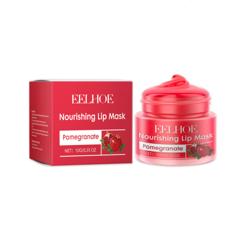 EELHOE Masque lèvres grenade, hydrate et nourrit