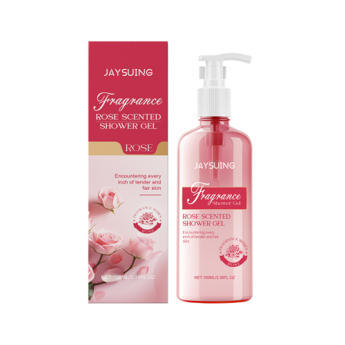Gel douche Jaysuing rose - Nettoie et parfume le corps