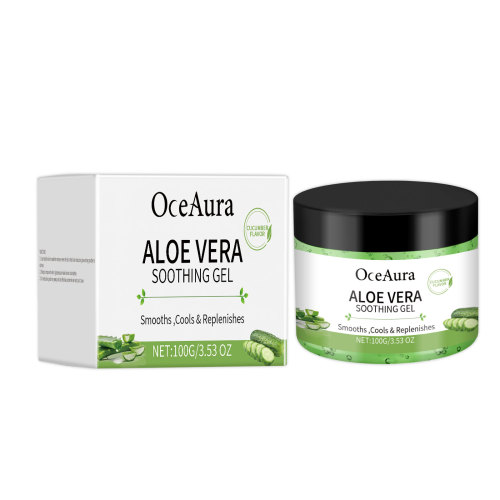 Gel OceAura aloe vera concombre - Rafraîchissant et apaisant