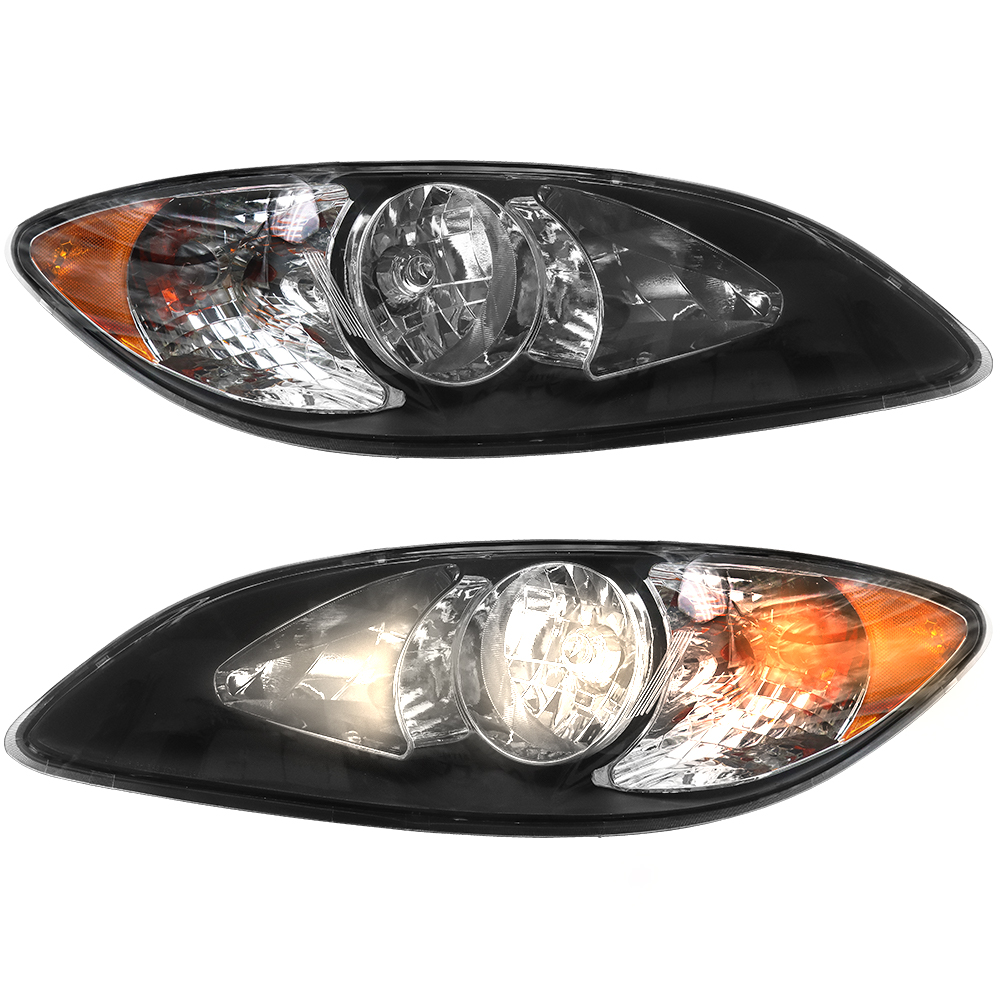 Phares noirs ProStar International 08-16 paire
