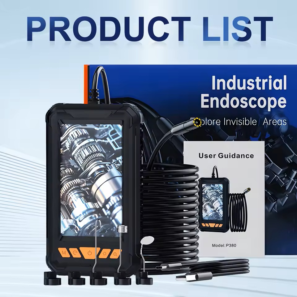 Caméra endoscope industrielle 4.3" 1080P IP67
