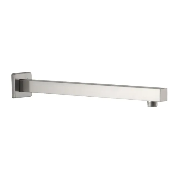 Bras douche bride 1/2 NPT filets coniques murale