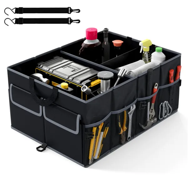 Organiseur de coffre auto 13 gallons - Tissu Oxford 600D