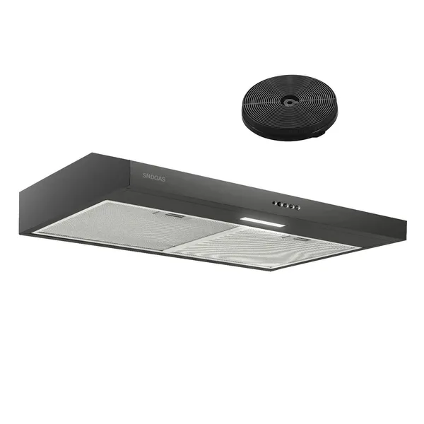 Hotte plafond acier inoxydable 230 CFM 3 vitesses