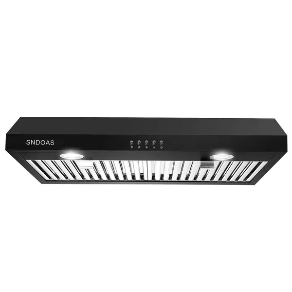 Hotte 30 po sous-armoire 600CFM 3 vitesses DEL