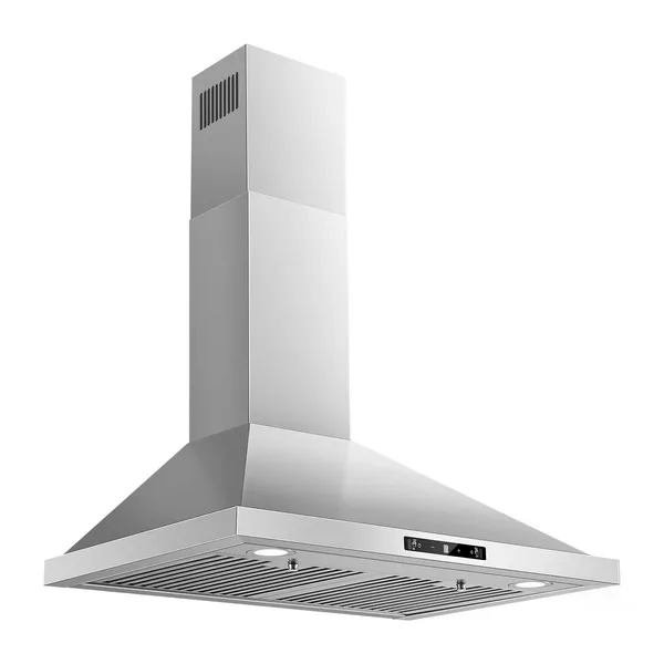 Hotte murale 30po 700 CFM acier inox sensorielle
