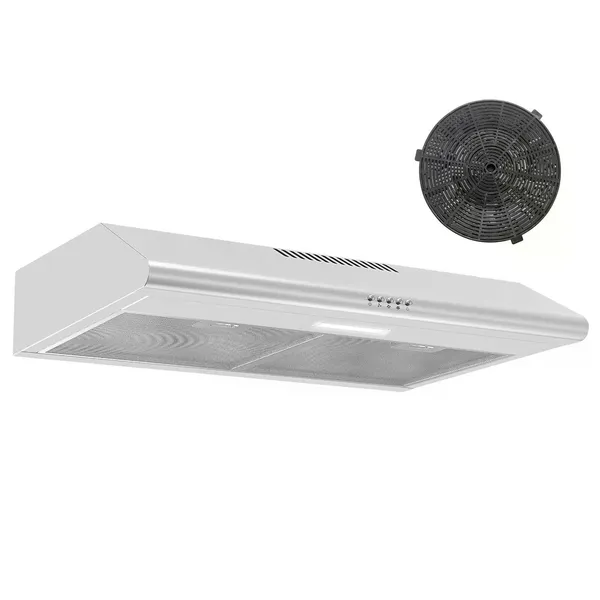 Hotte Sous-Armoire 30po 250 CFM Acier Inox