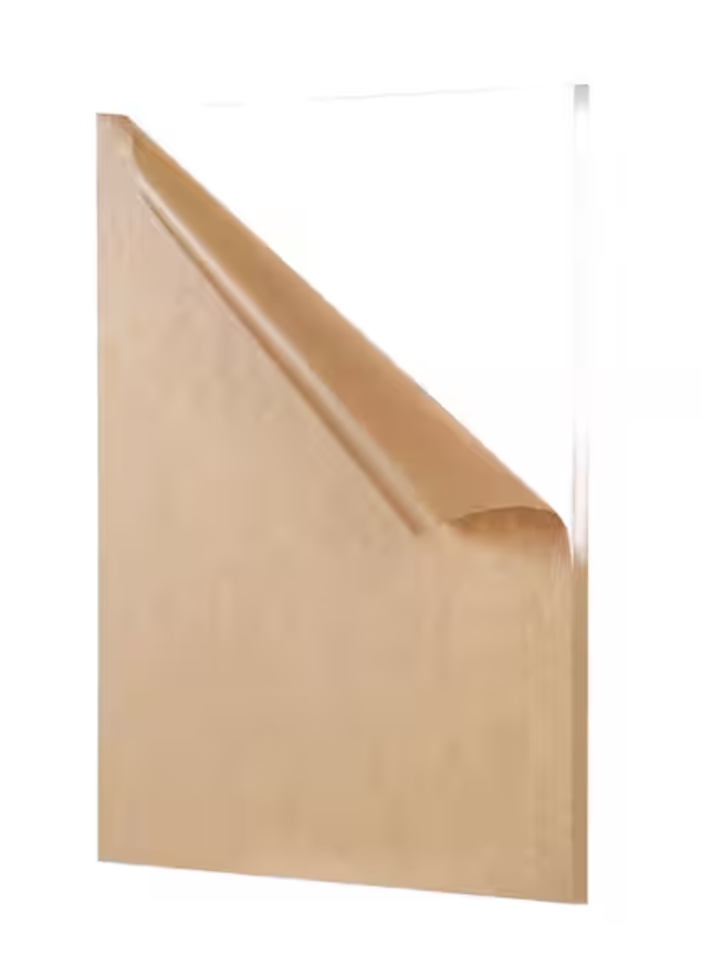 Feuille acrylique transparente 0.125''