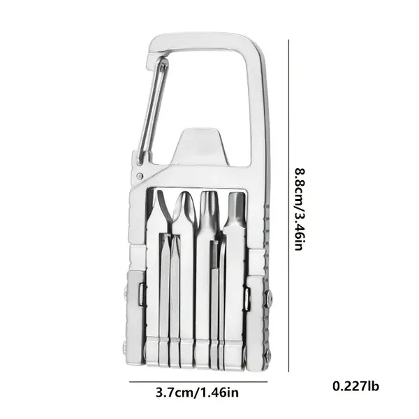 Outil multifonction 13 en 1 acier inoxydable randonnée