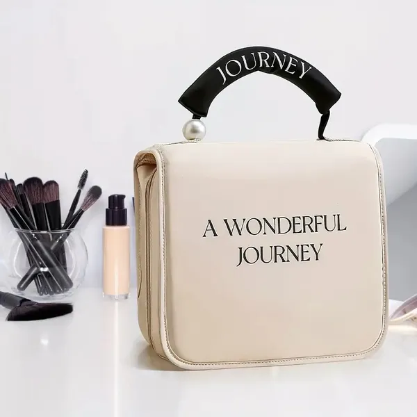 Sac cosmétique perle femme grande capacité