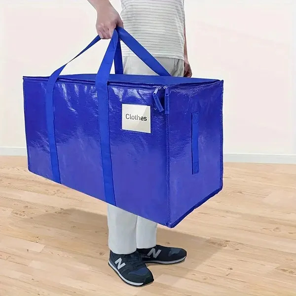 Grand sac mobile avec fermeture éclair, rangement robuste, gain d'espace