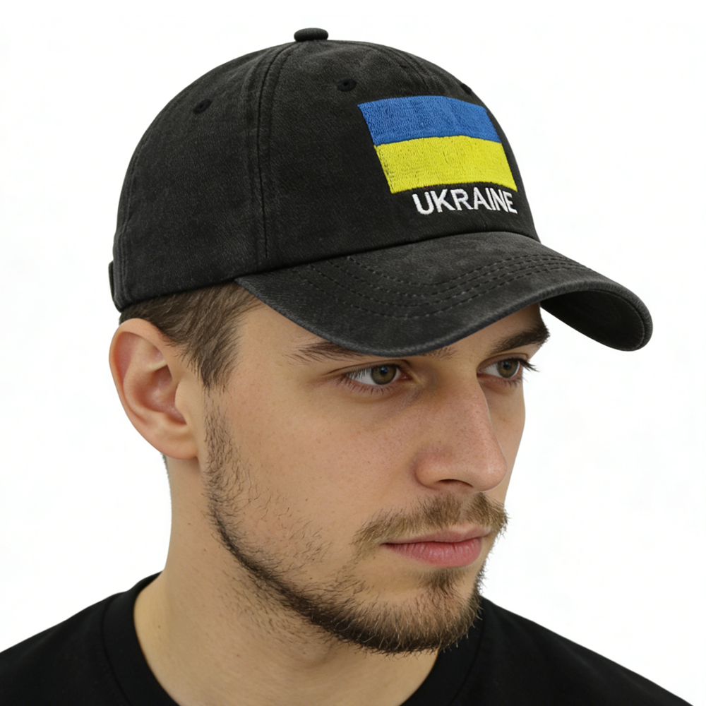 Casquette flag Ukraine patriotique homme femme